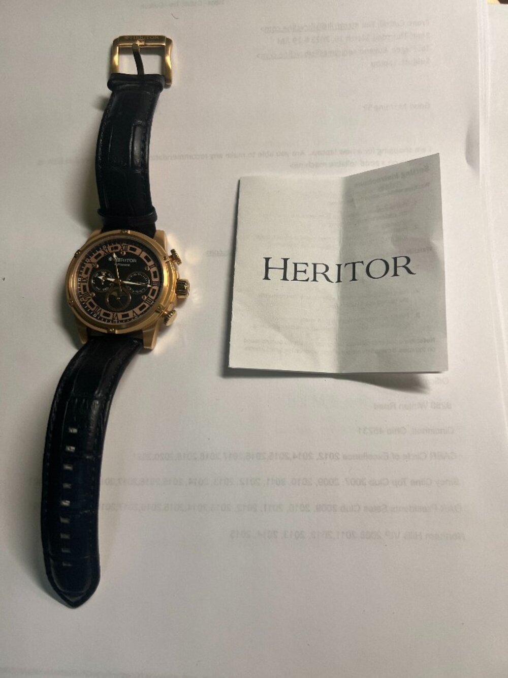 Heritor Automatic Watch